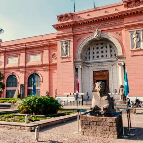 The Egyptian Museum in Tahrir Square