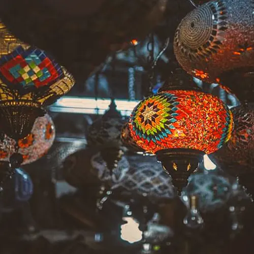 Khan El khalili Bazaar in Islamic Cairo