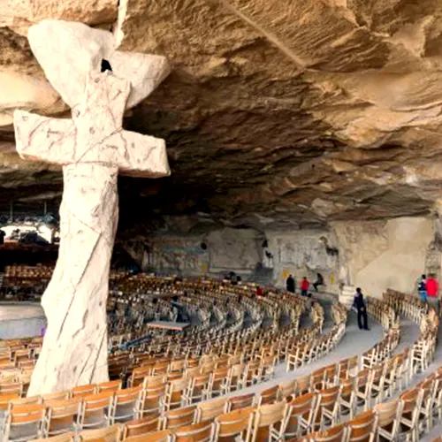 Saint Simon Church or The Cave church