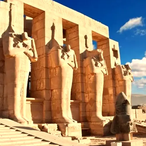 The Ramesseum of King Ramesses II